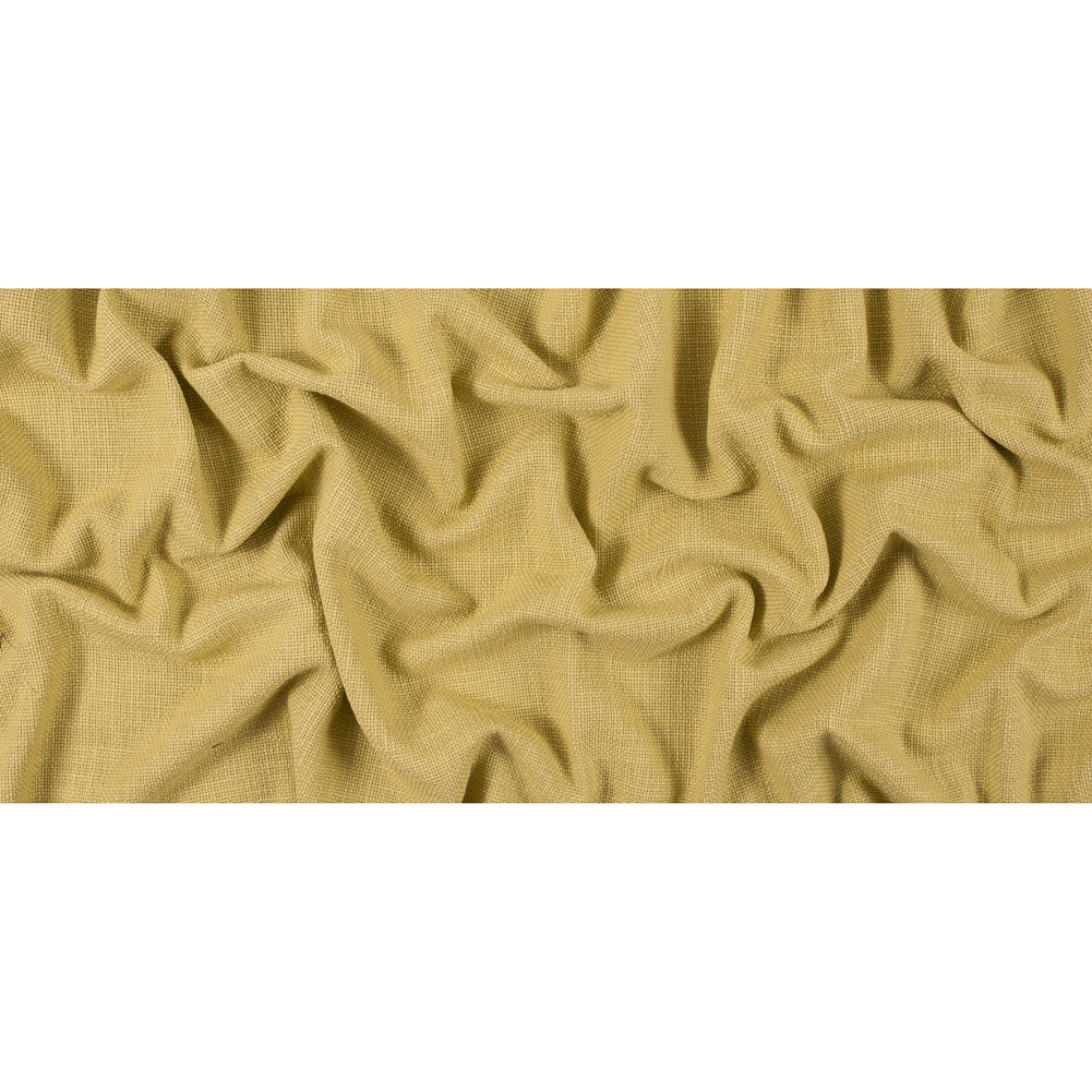 Dusky Citron Textural Cotton Woven