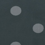Grey/White Polka Dot Polyester Netting/Mesh