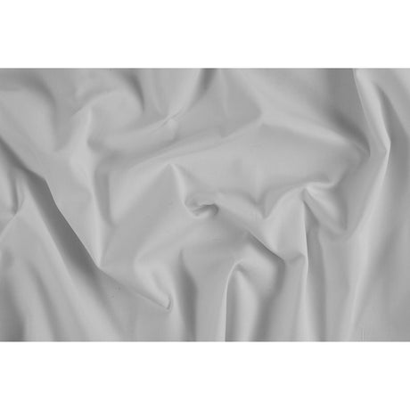 White Eco-Friendly Blended Cotton Twill