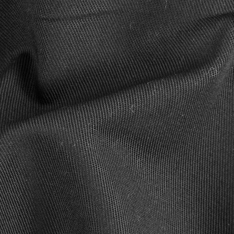 Black Eco-Friendly Blended Cotton Twill