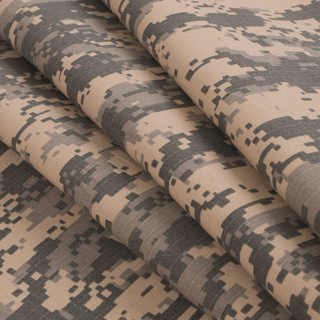Digital Camo Cotton Ripstop - Army Combat Uniform