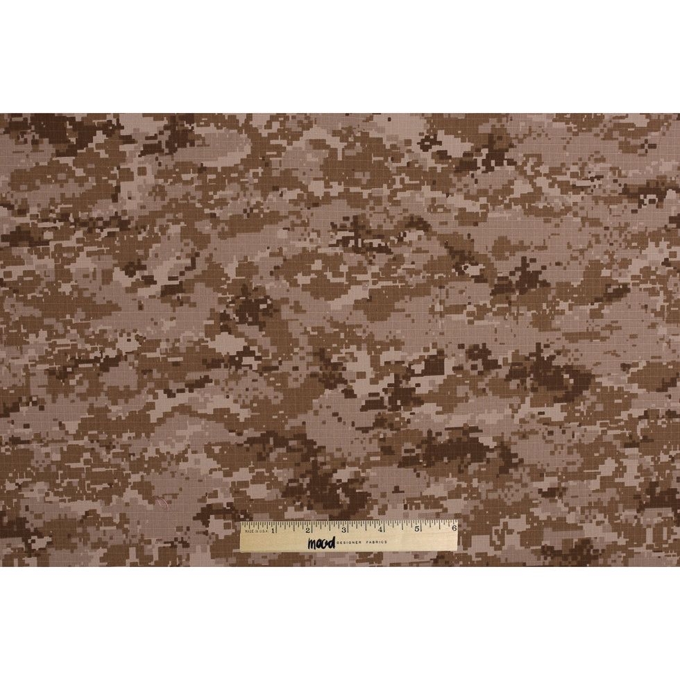 Digital Camo Cotton Ripstop - Desert Stalker
