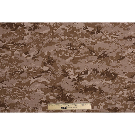 Digital Camo Cotton Ripstop - Desert Stalker