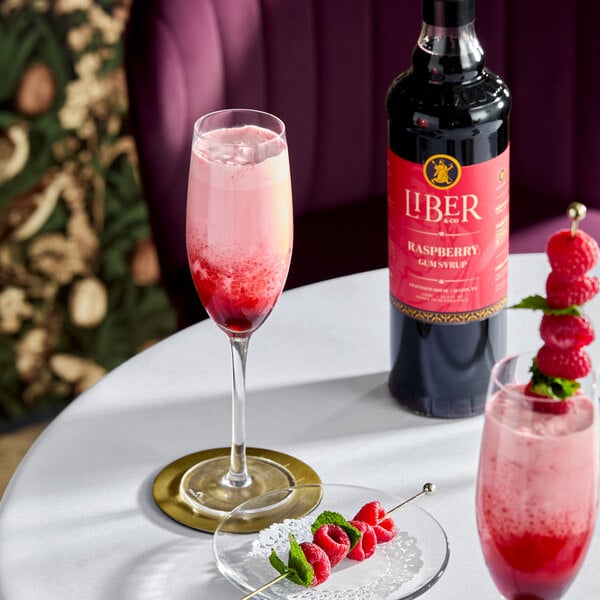 Liber & Co Raspberry Gum Syrup 750 mL