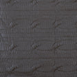 Medium Brown/Black Textural Bonded Lamb Leather and Wool