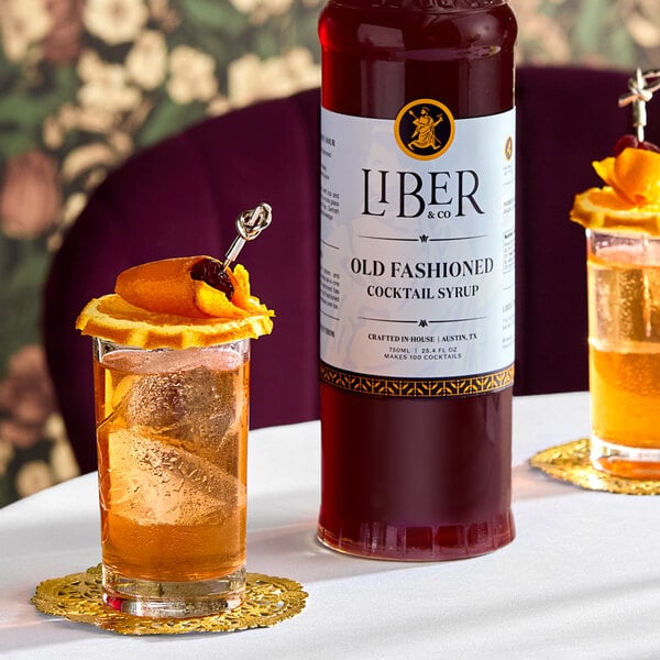 Liber & Co Old Fashioned Syrup 750 mL - 6/Case