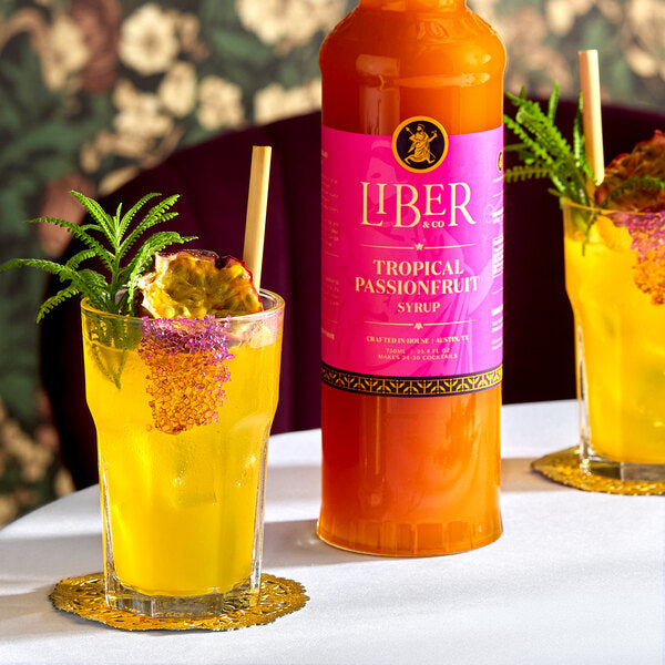 Liber & Co Tropical Passionfruit Syrup 750 mL - 6/Case