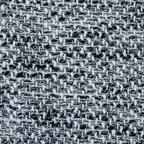 White, Navy and Gray Cotton Tweed
