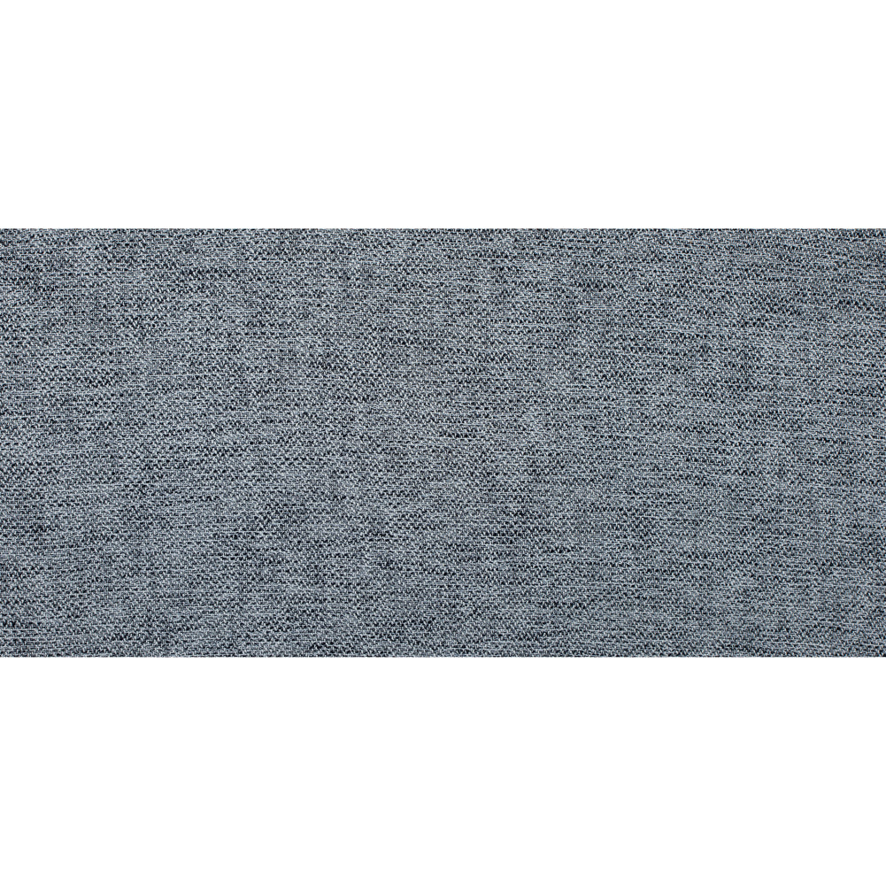 White, Navy and Gray Cotton Tweed