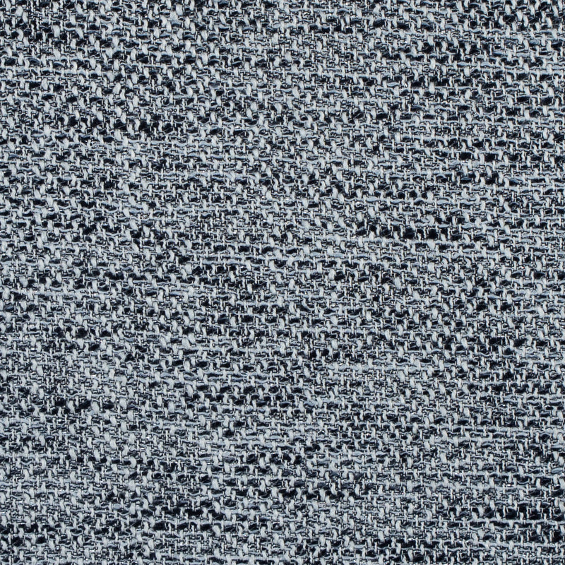 White, Navy and Gray Cotton Tweed
