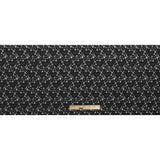 Graystone and Navy Floral Cotton Lace