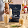 Capora Pumpkin Latte / Frappe Mix 3.5 lb. - 5/Case