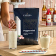 Capora Peppermint Frappe Mix 3.5 lb. - 5/Case