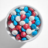 M&M's® Milk Chocolate Red, White, and Blue Whole Topping 25 lb.
