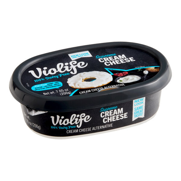 Violife Just Like Original Cream Cheese Vegan Spread 7.05 oz. - 8/Case