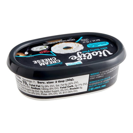 Violife Just Like Original Cream Cheese Vegan Spread 7.05 oz. - 8/Case