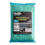 Violife Just Like Mozzarella Vegan Cheese Shreds 2 lb. - 5/Case