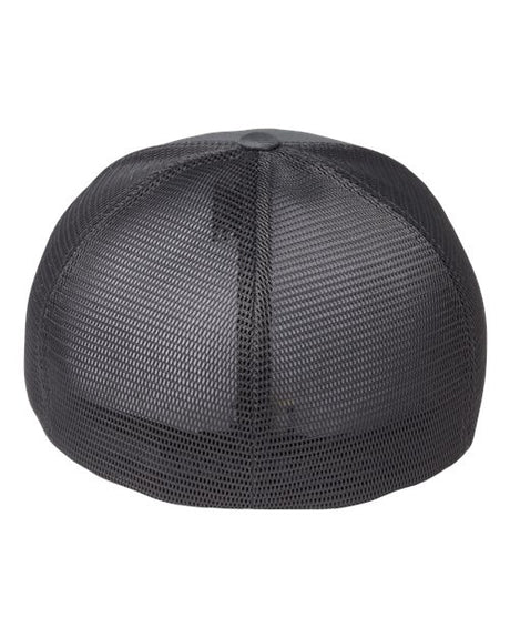Flexfit Unipanel mesh trucker hat bringing breathable comfort to casual outdoor looks