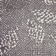 Gray/White Spotted Stretch Rayon Jersey Knit