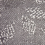 Gray/White Spotted Stretch Rayon Jersey Knit