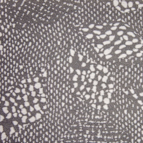 Gray/White Spotted Stretch Rayon Jersey Knit