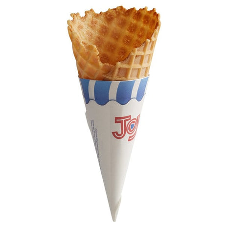 JOY Regular Jacketed Waffle Cone - 160/Case