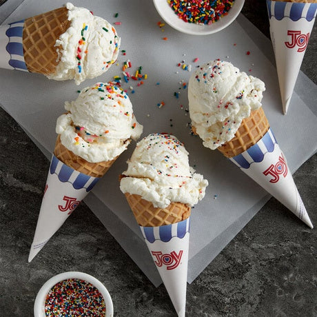JOY Regular Jacketed Waffle Cone - 160/Case