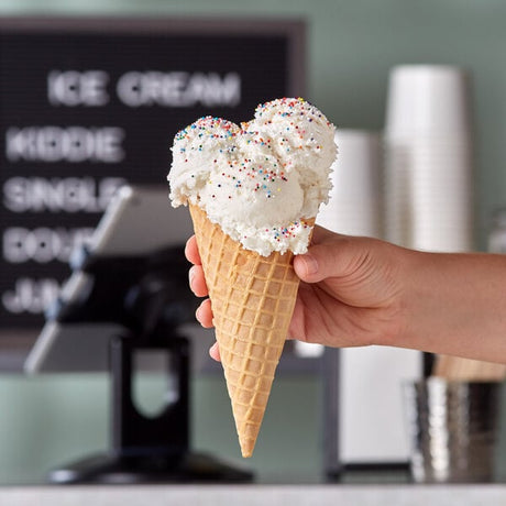 JOY Large Wide Mouth Waffle Cone - 160/Case