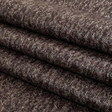 Heathered Fig Laminated Wool Tweed