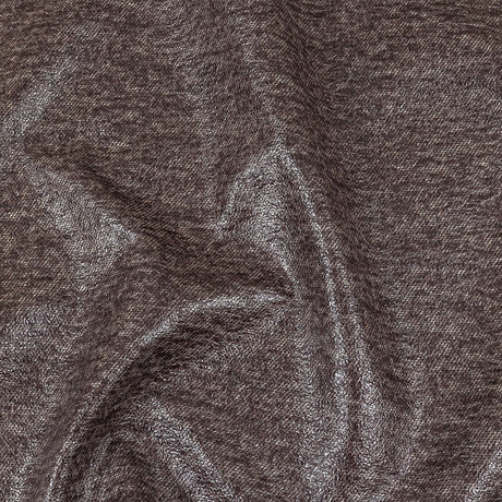 Heathered Fig Laminated Wool Tweed