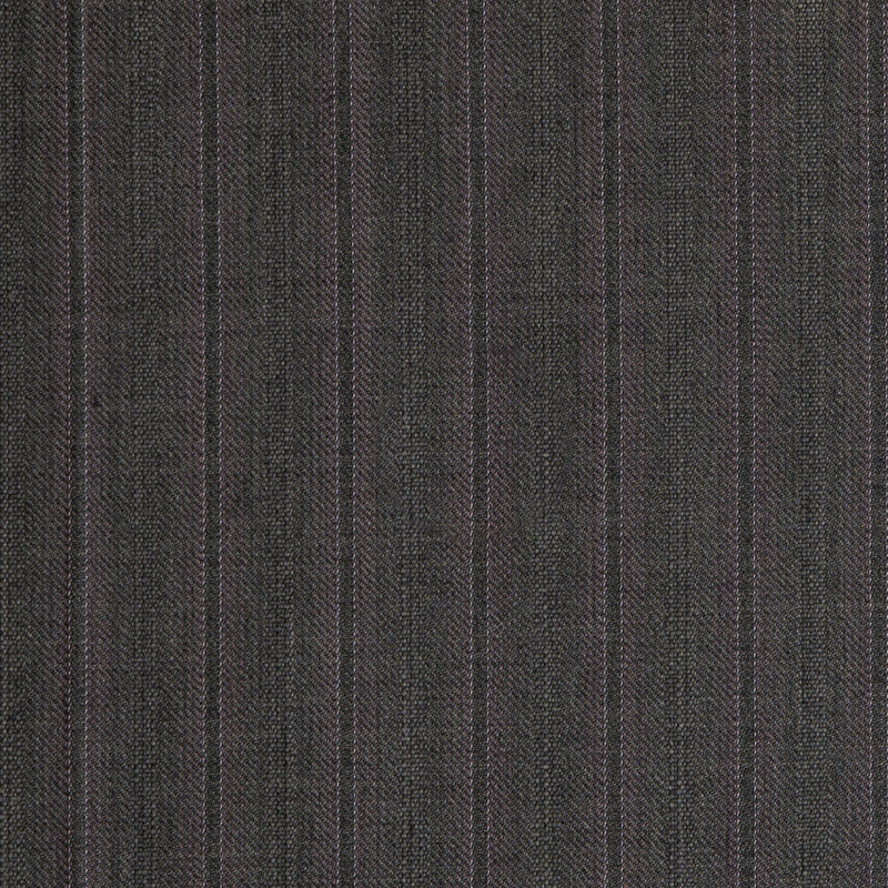 Neutral Gray/Pink Pinstriped Super 120 Wool Suiting