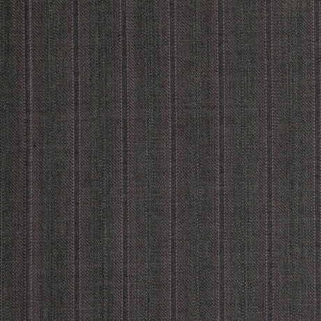Neutral Gray/Pink Pinstriped Super 120 Wool Suiting