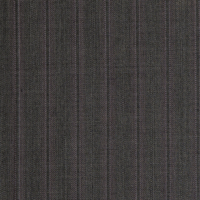 Neutral Gray/Pink Pinstriped Super 120 Wool Suiting