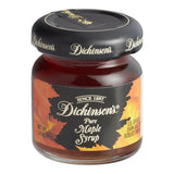 Dickinson's Grade A Amber Pure Maple Syrup 1.6 oz. - 72/Case