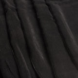 Soft Rayon-Silk Velvet - Black - Cicero Collection