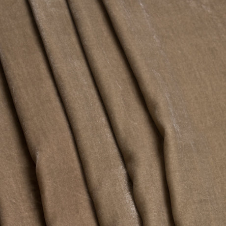 Soft Rayon-Silk Velvet - Mushroom - Cicero Collection