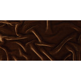 Soft Rayon-Silk Velvet - Rust Brown - Cicero Collection