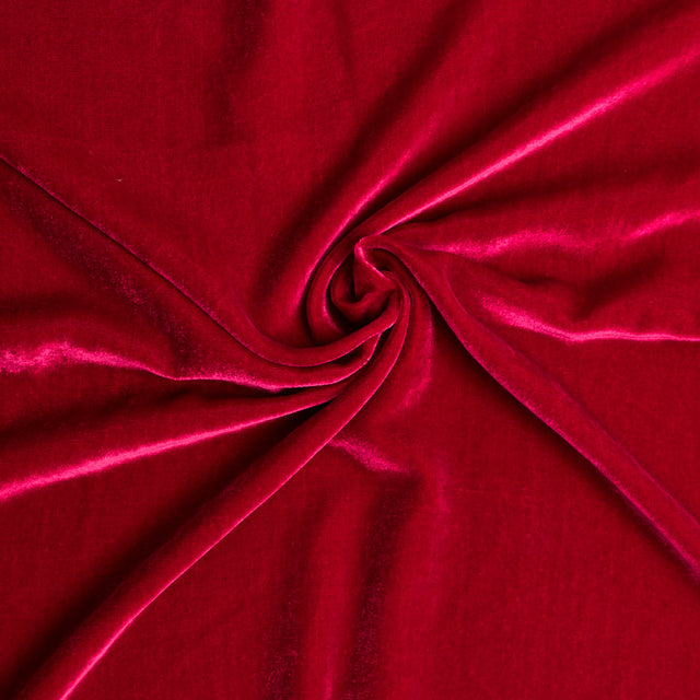 Soft Rayon-Silk Velvet - Garnet - Cicero Collection