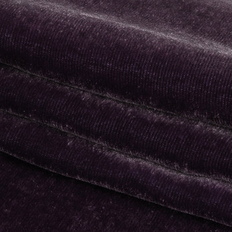 Soft Rayon-Silk Velvet - Gunmetal - Cicero Collection