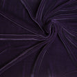 Soft Rayon-Silk Velvet - Plum - Cicero Collection
