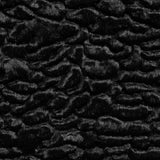 Faux Persian Lamb Fur - Black