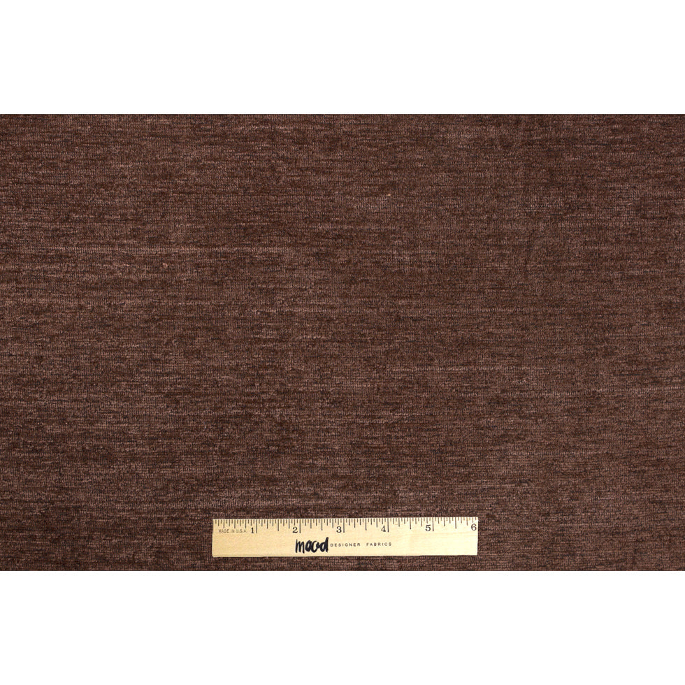 Chocolate Brown Drapery Chenille