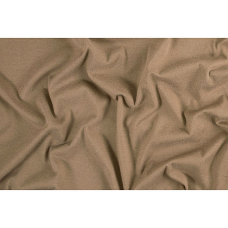 Cotton-Polyester Velour - Almond Buff