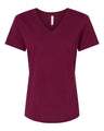 BELLA + CANVAS® Women’s Jersey Relaxed Short Sleeve V-Neck T-Shirt
