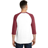 Gildan® Heavy Cotton Raglan Crewneck Three-Quarter Sleeve T-Shirt