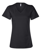 BELLA + CANVAS® Women’s Jersey Relaxed Short Sleeve V-Neck T-Shirt