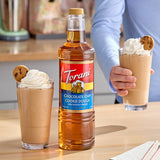 Torani Chocolate Chip Cookie Dough Flavoring Syrup Plastic Bottle 1 Liter - 6/Case