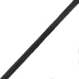 Black Cotton Blend Twisted Cord Trim - 0.25"
