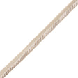 Ivory Cotton Blend Twisted Cord Trim - 0.25"
