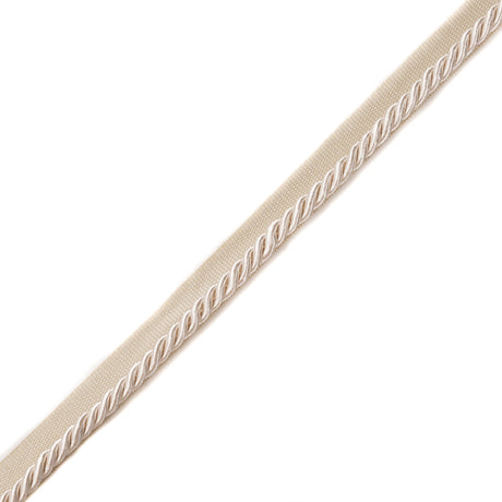Ivory Cotton Blend Twisted Cord Trim - 0.25"